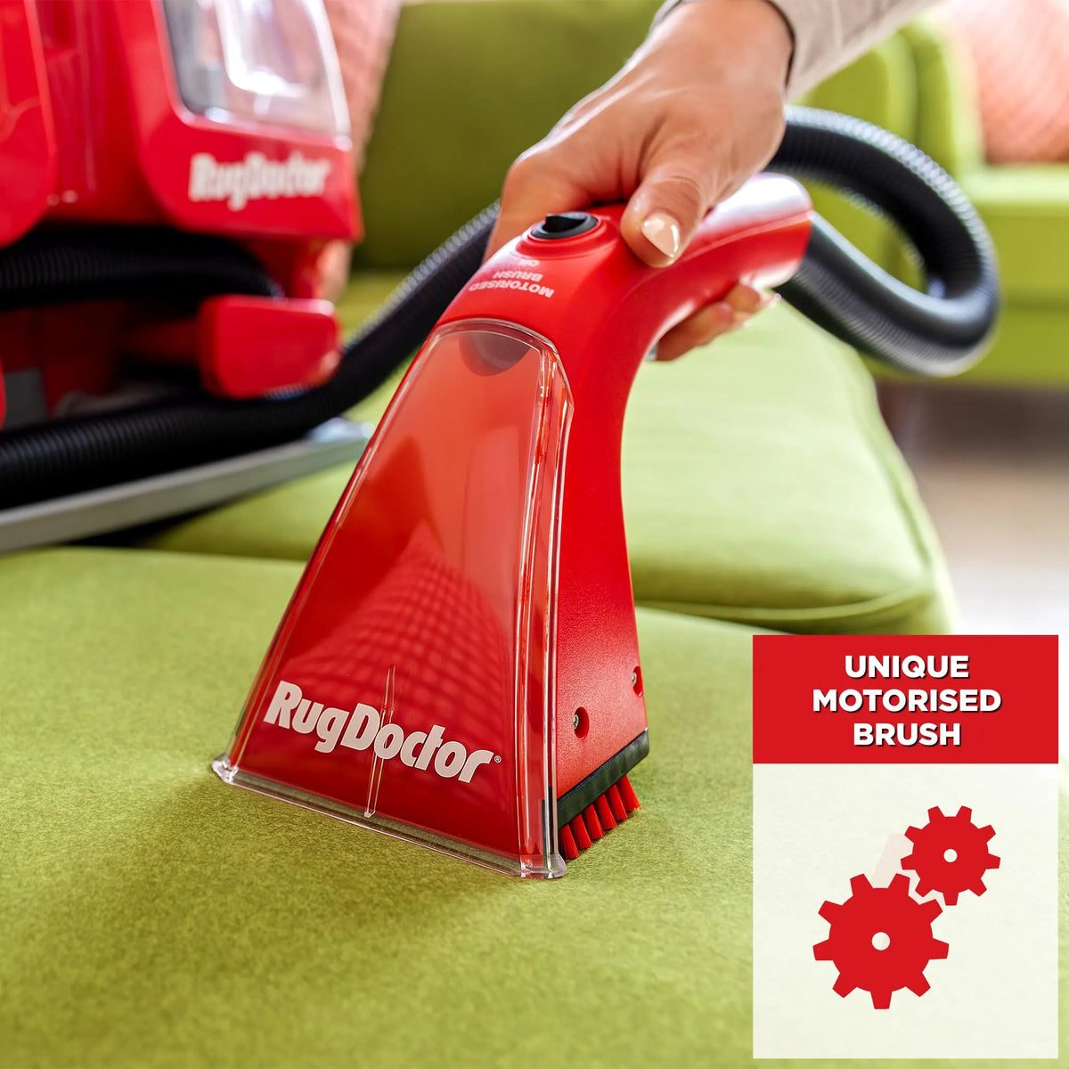 Rug Doctor Portable Spot Cleaner 1100W 1.9L Red/Black
