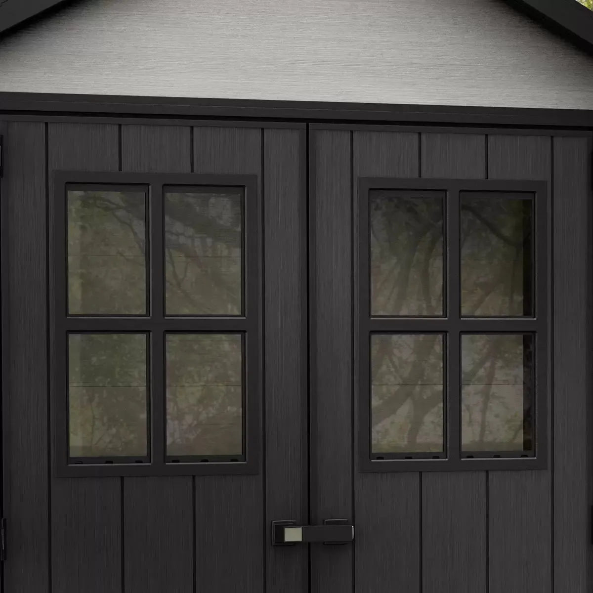 Keter Oakland Resin Garden Shed - Grey