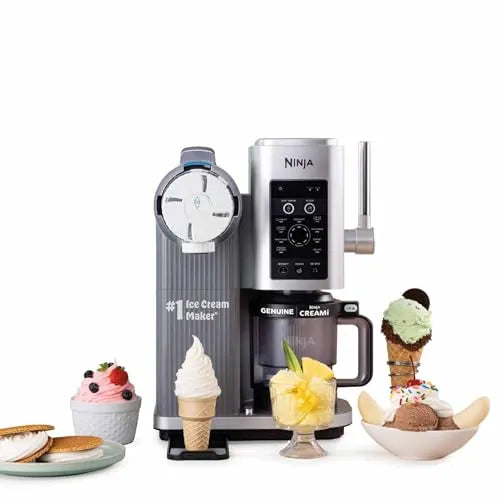 Ninja Swirl by CREAMi Soft Serve & Ice Cream Maker 13 Functions 2 Tubs