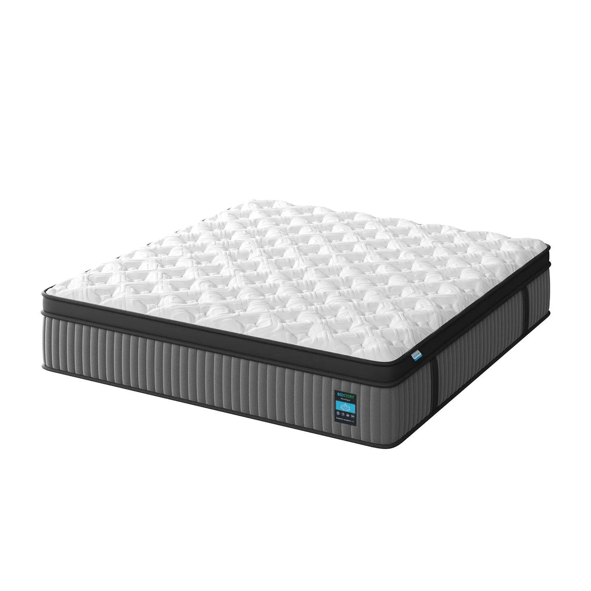 14″ King Hybrid Mattress, Memory Foam & Pocket Spring Bed