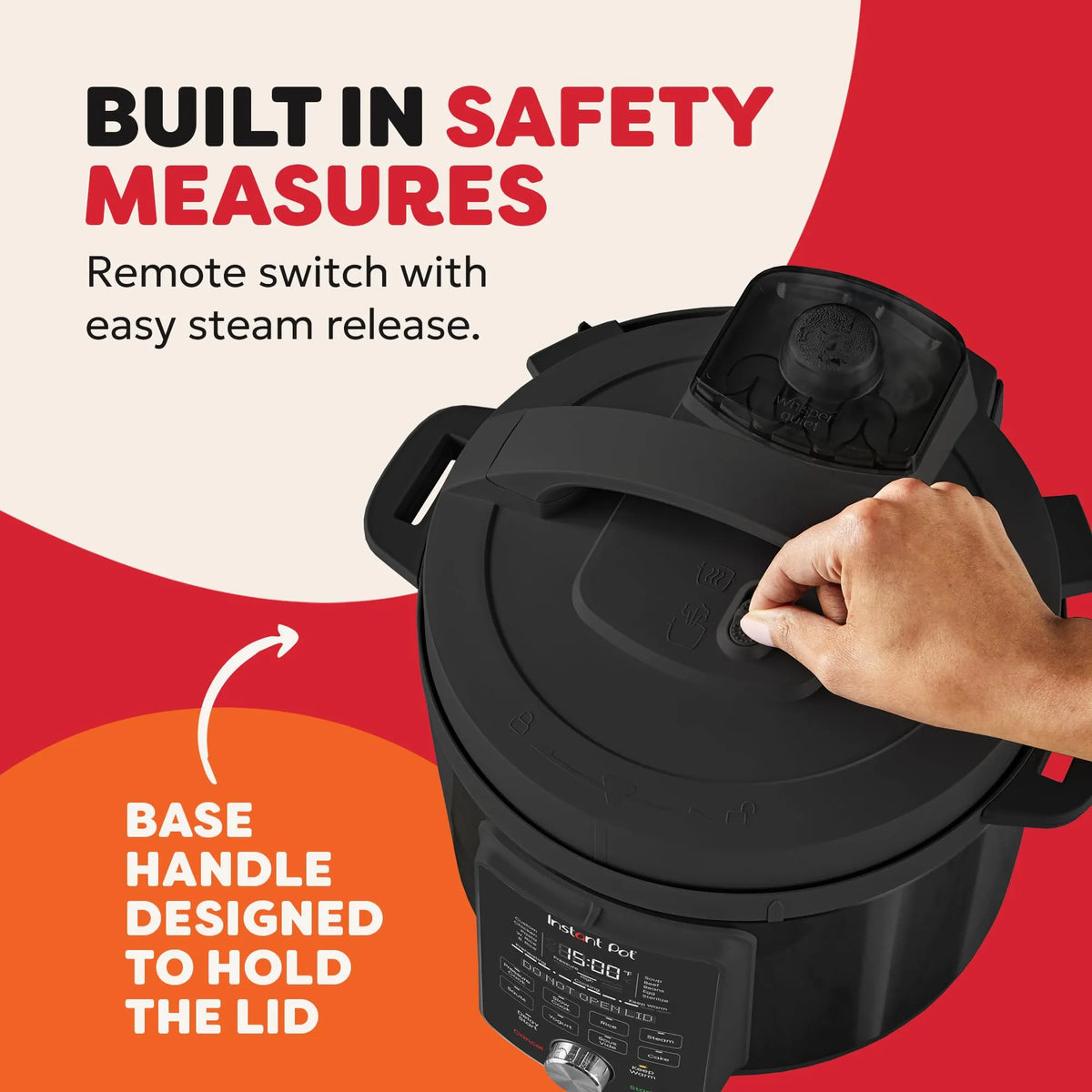 Instant Pot Duo Plus Multi-Function Pressure Cooker 5.7L Black