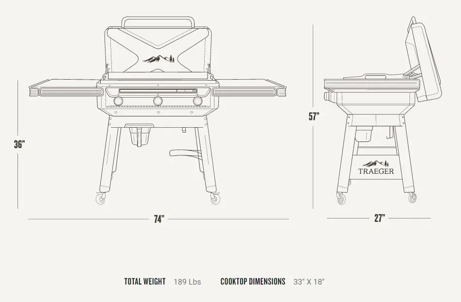 Traeger Flat Top Grill Flatrock™ Griddle