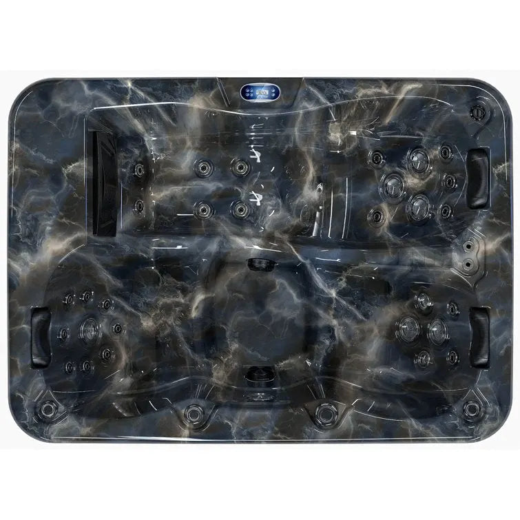 Luxuria Spas 220 Volt 3 – Person 55 – Jet Rectangle Plug & Play Hot Tub with Ozonator
