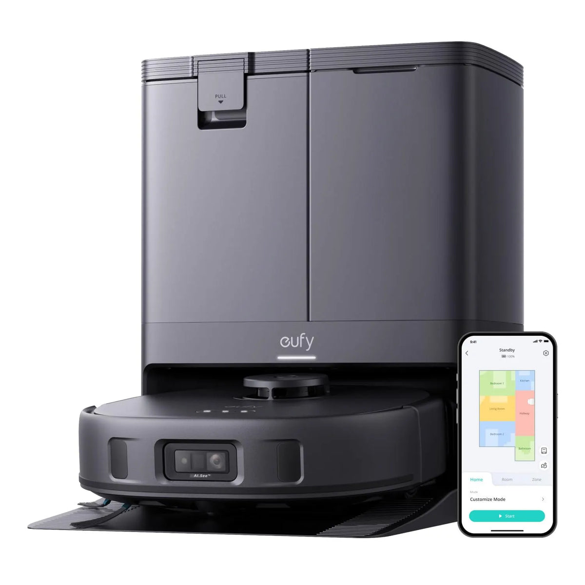 eufy X10 Pro Omni Robot Vacuum & Mop 8000Pa All-in-One Station