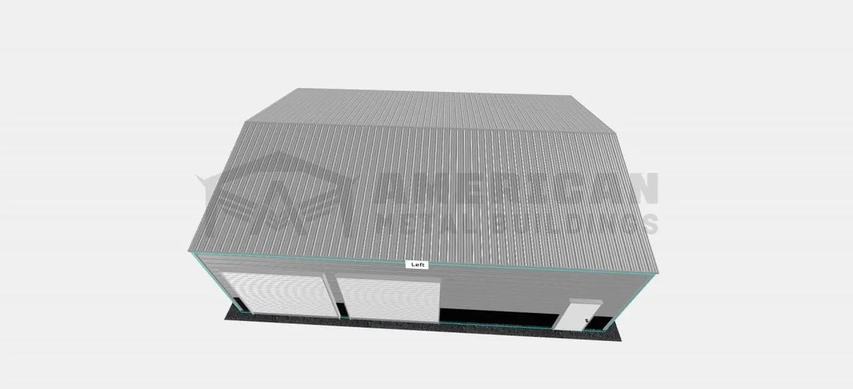 30x40x12 Steel Garage