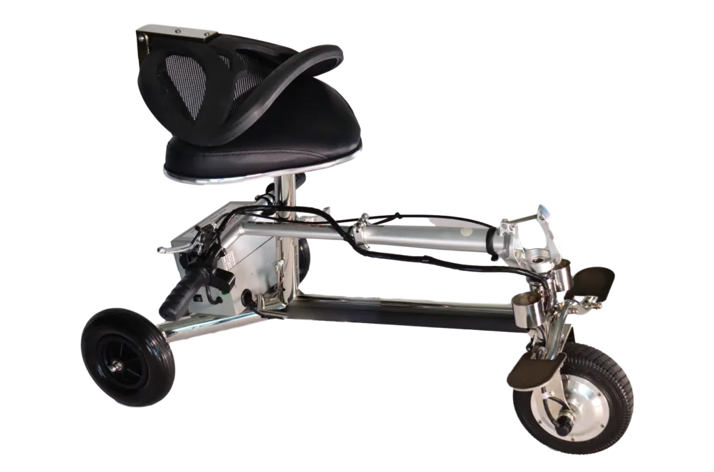 SmartScoot Lightweight Three Wheel Folding Mobility Scooter