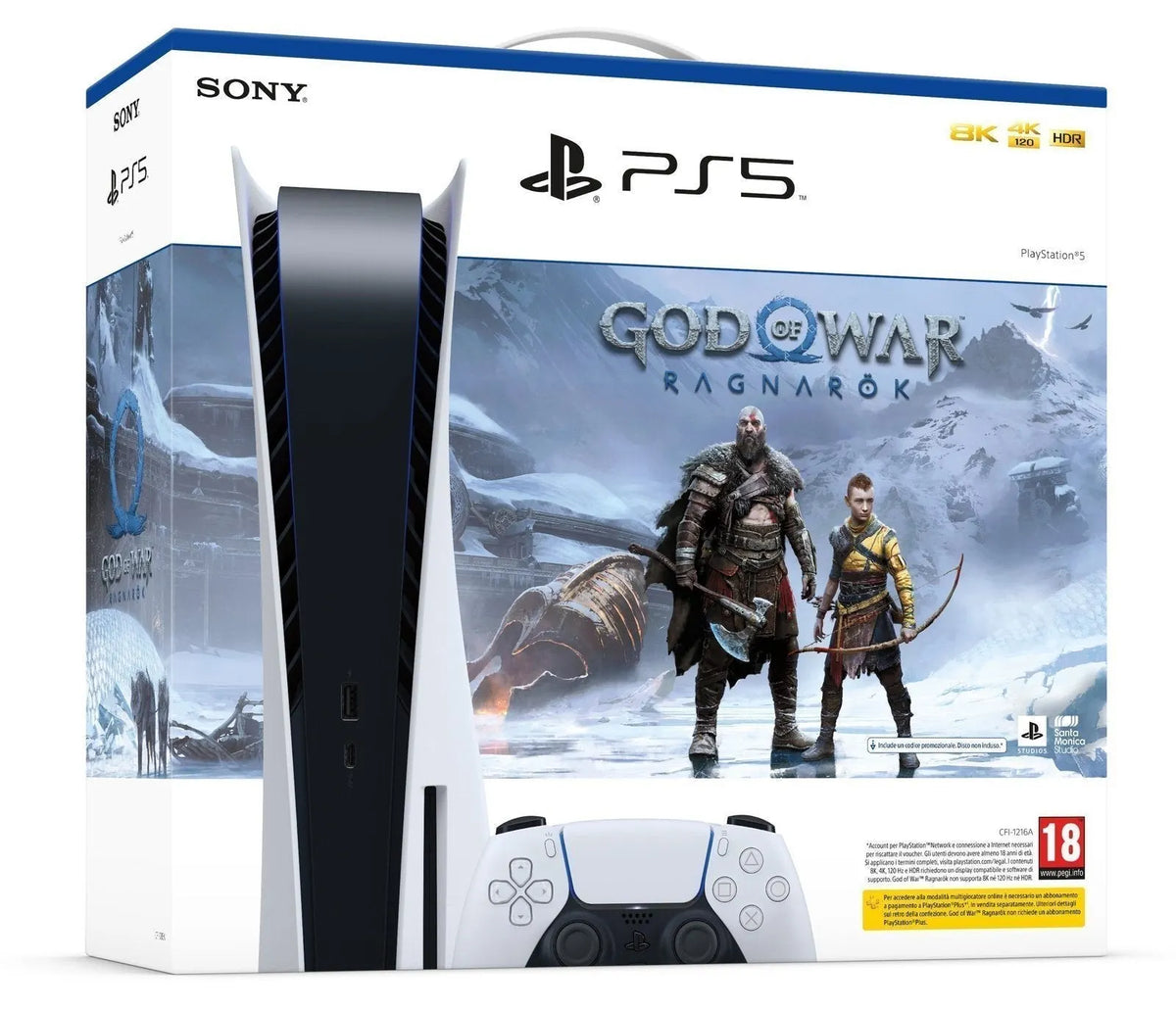 PlayStation 5 Digital Edition – God of War™ Ragnarök Bundle