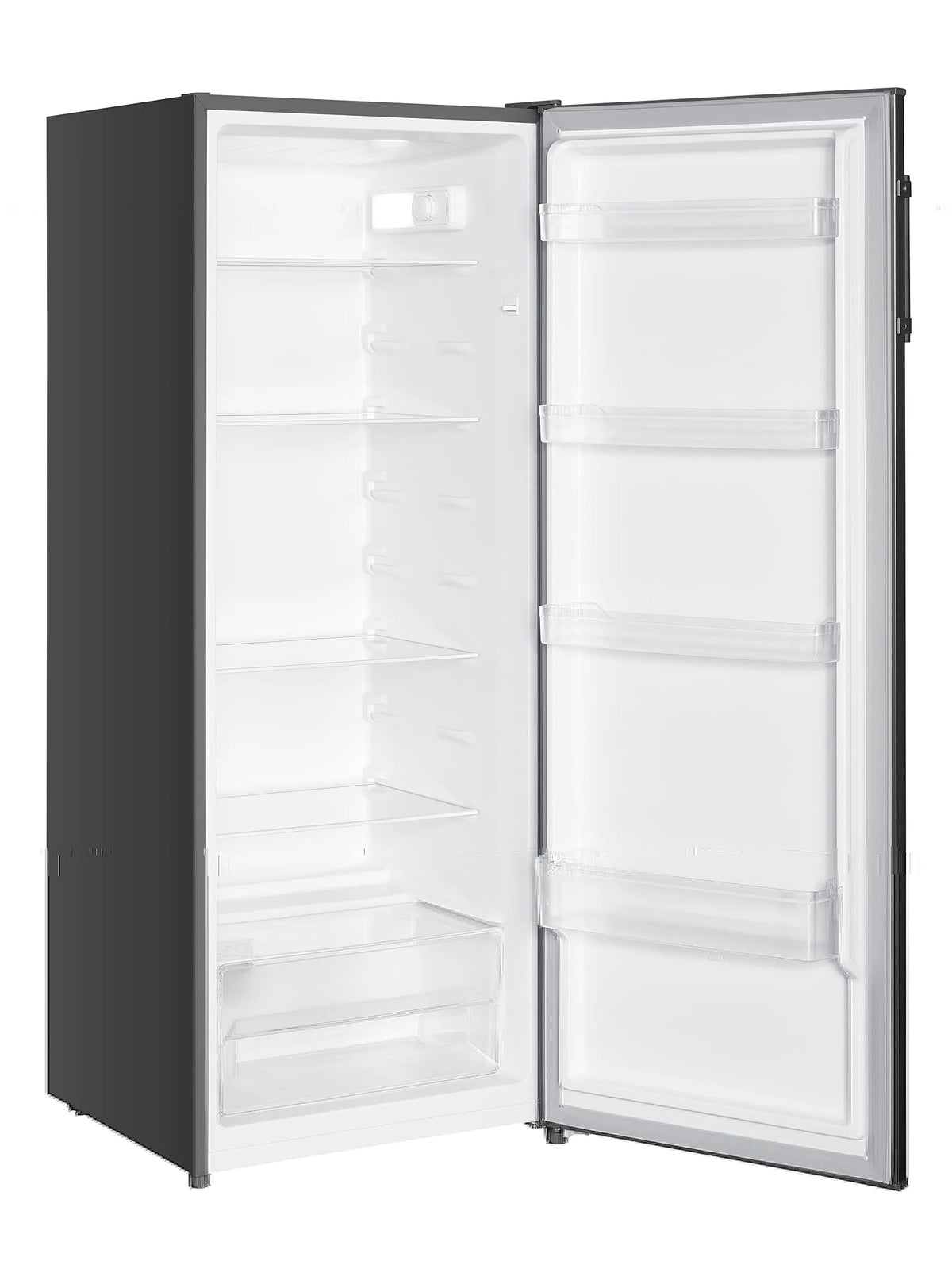 Cookology Tall Freestanding Larder Fridge, 240L, 143cm, Stainless Steel