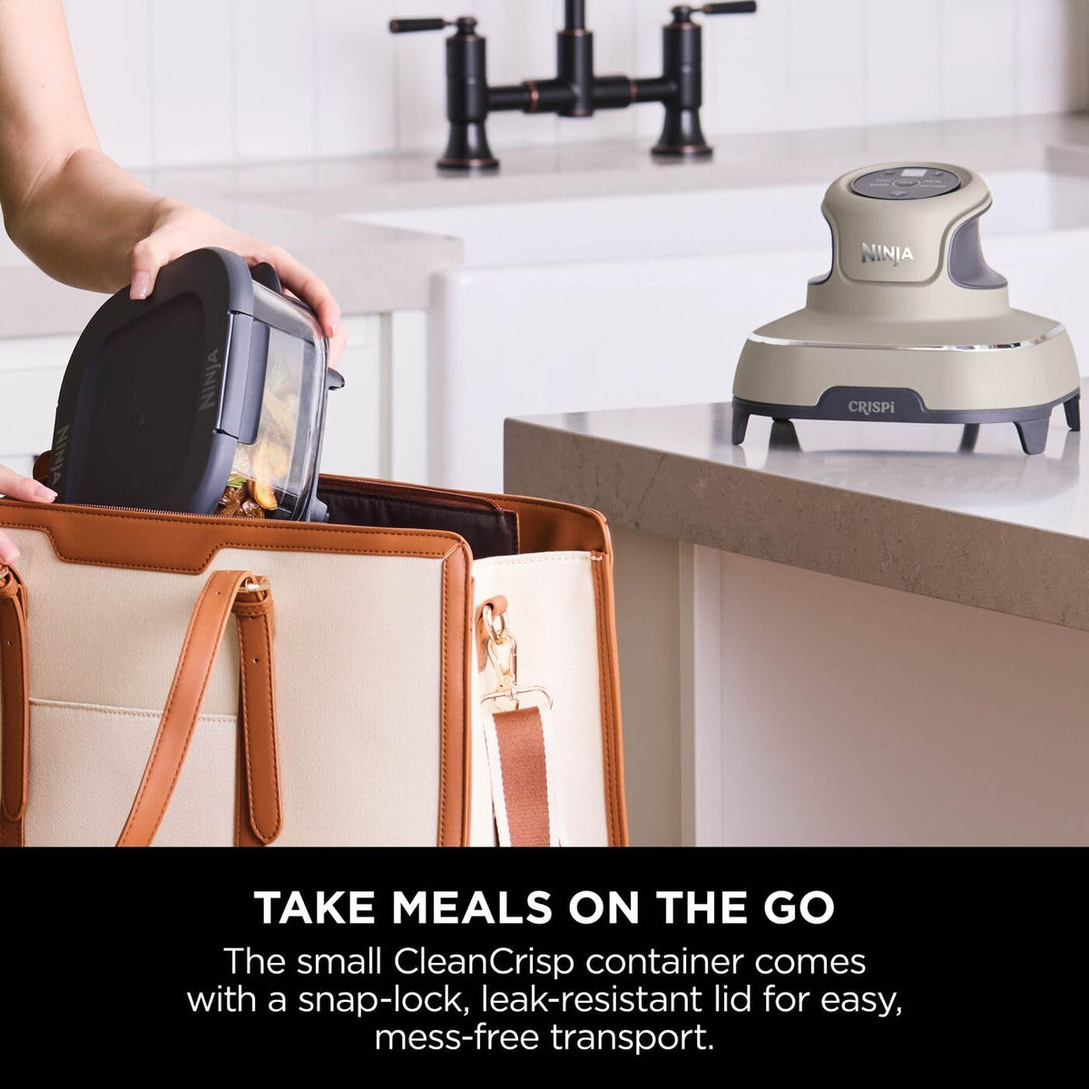 Ninja CRISPi Portable Air Fryer 3.8L 4-in-1 Compact