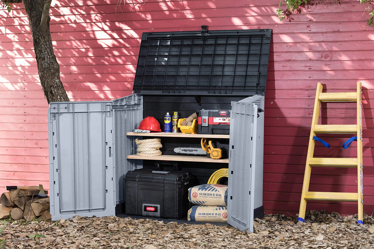 Keter Store-It-Out Nova Storage Shed 32x71.5x113.5 cm Grey