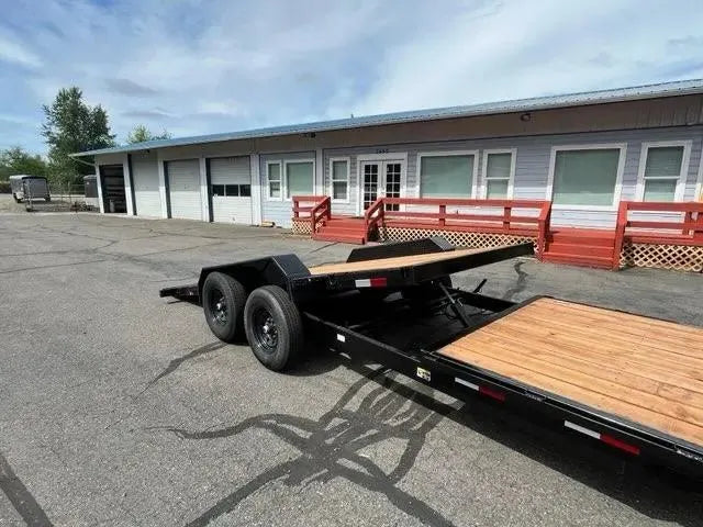 Interstate 7 X 22 Hydraulic Tilt 14K Trailer