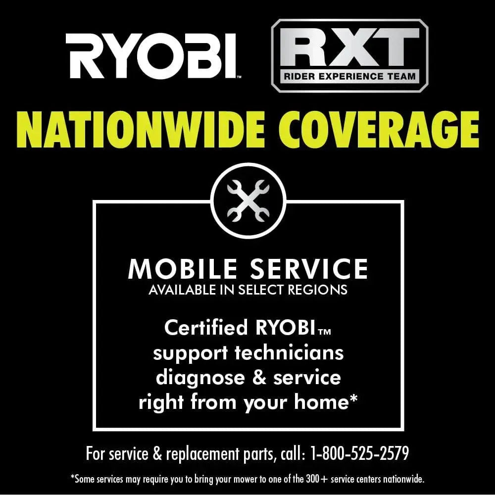 RYOBI 80V HP Brushless 42 in. Battery Electric Cordless Zero Turn Riding Mower Batteries and Charger 80V Batteries 40V