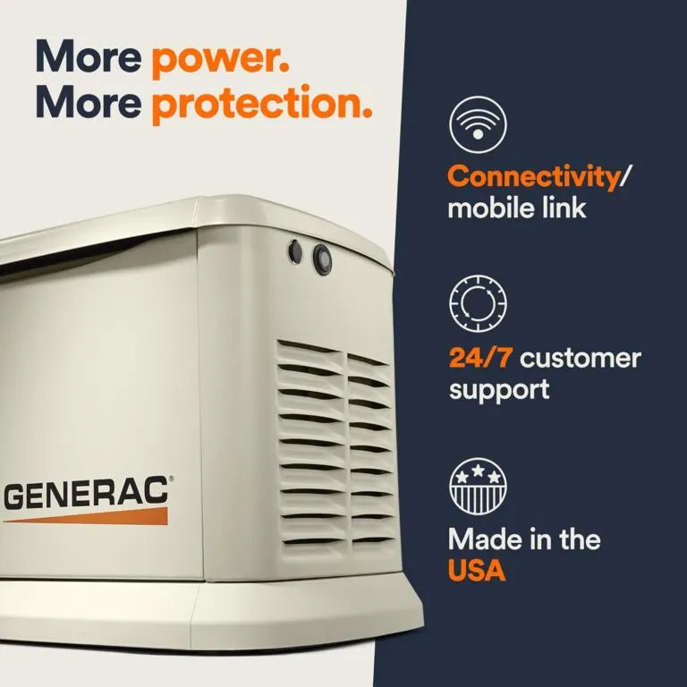 Generac 7210 24kW Air Cooled Guardian Series Home Standby Generator