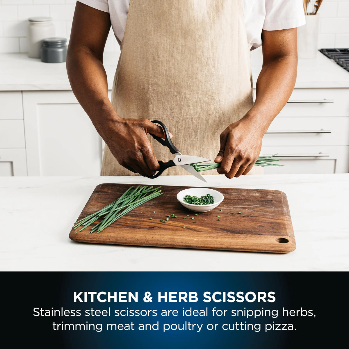 Ninja Foodi StaySharp Knife Block with Built-in Sharpener 6-Piece