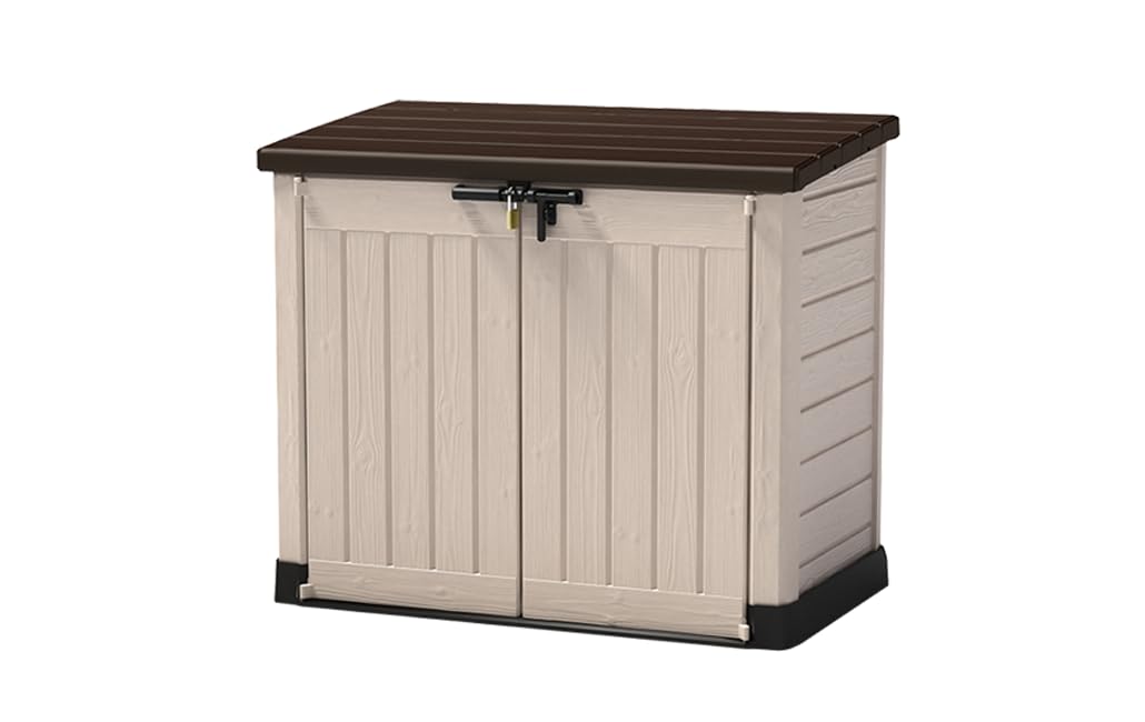 Keter Store-It-Out Max Storage Shed 145.5x82x125 cm Beige/Brown
