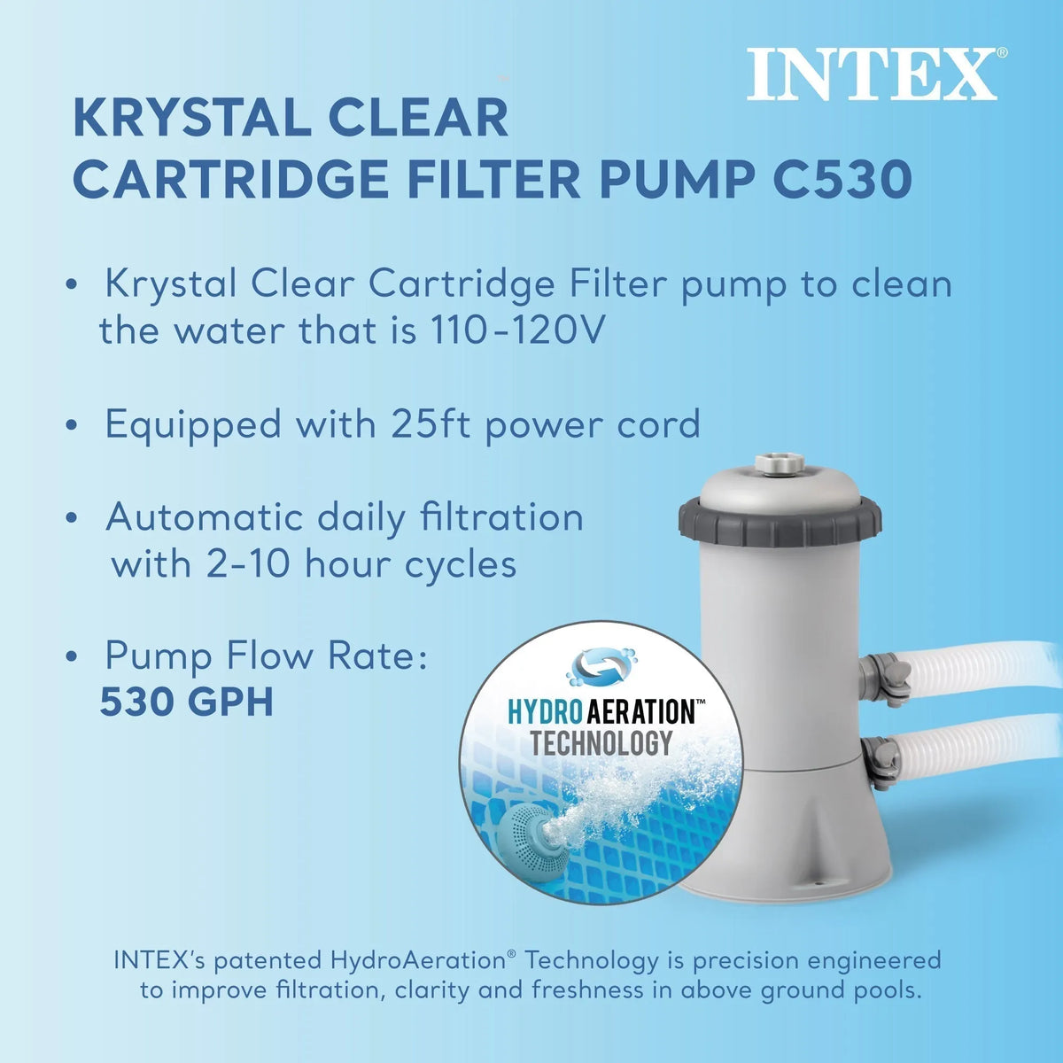 INTEX 12′ x 30″ Metal Frame Above Ground Pool, Filter, Cover, & Maintenance Kit