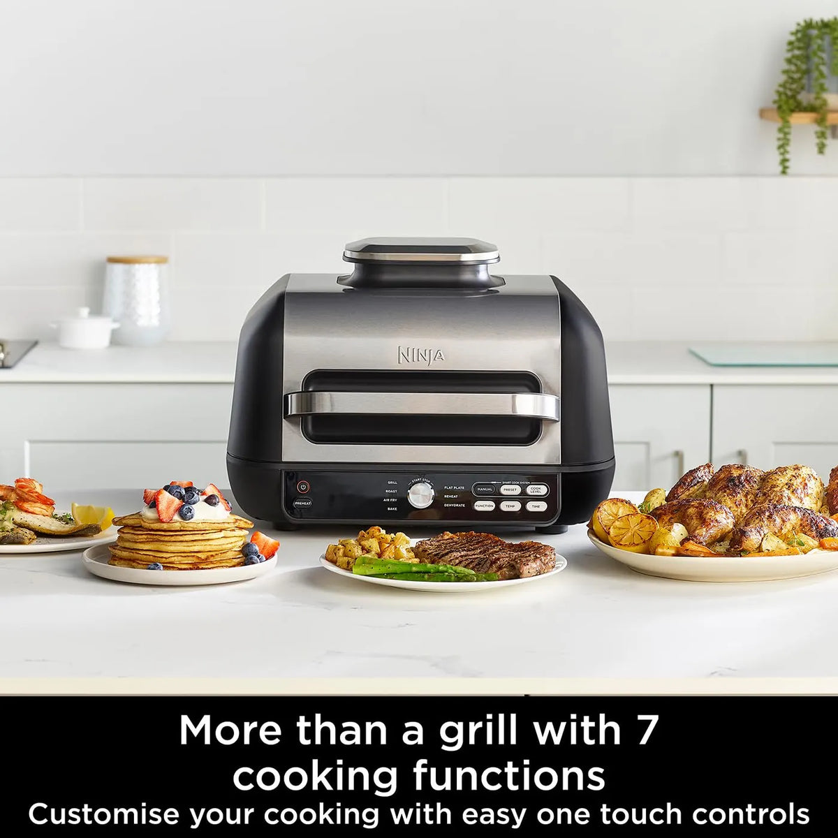 Ninja Foodi MAX PRO Health Grill & Air Fryer 3.8L 7-in-1
