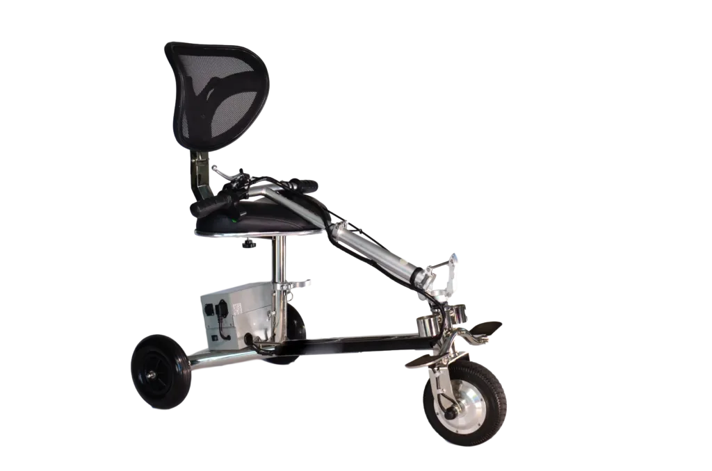 SmartScoot Lightweight Three Wheel Folding Mobility Scooter