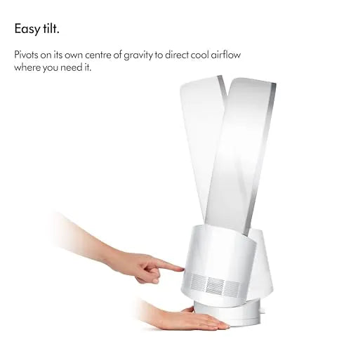 Dyson Cool CF1 Desk Fan, White/Silver