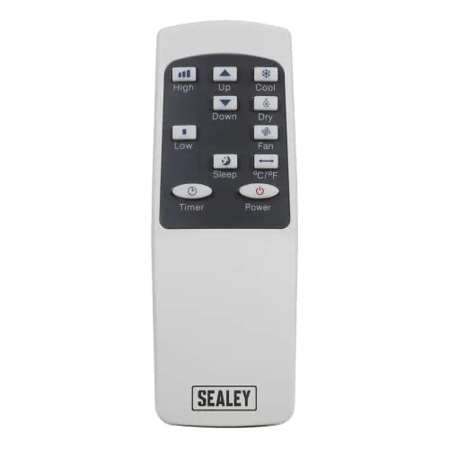 Sealey SAC7000 3 in 1 Portable Air Conditioning Unit with Window Sealing Kit 7000Btu/hr