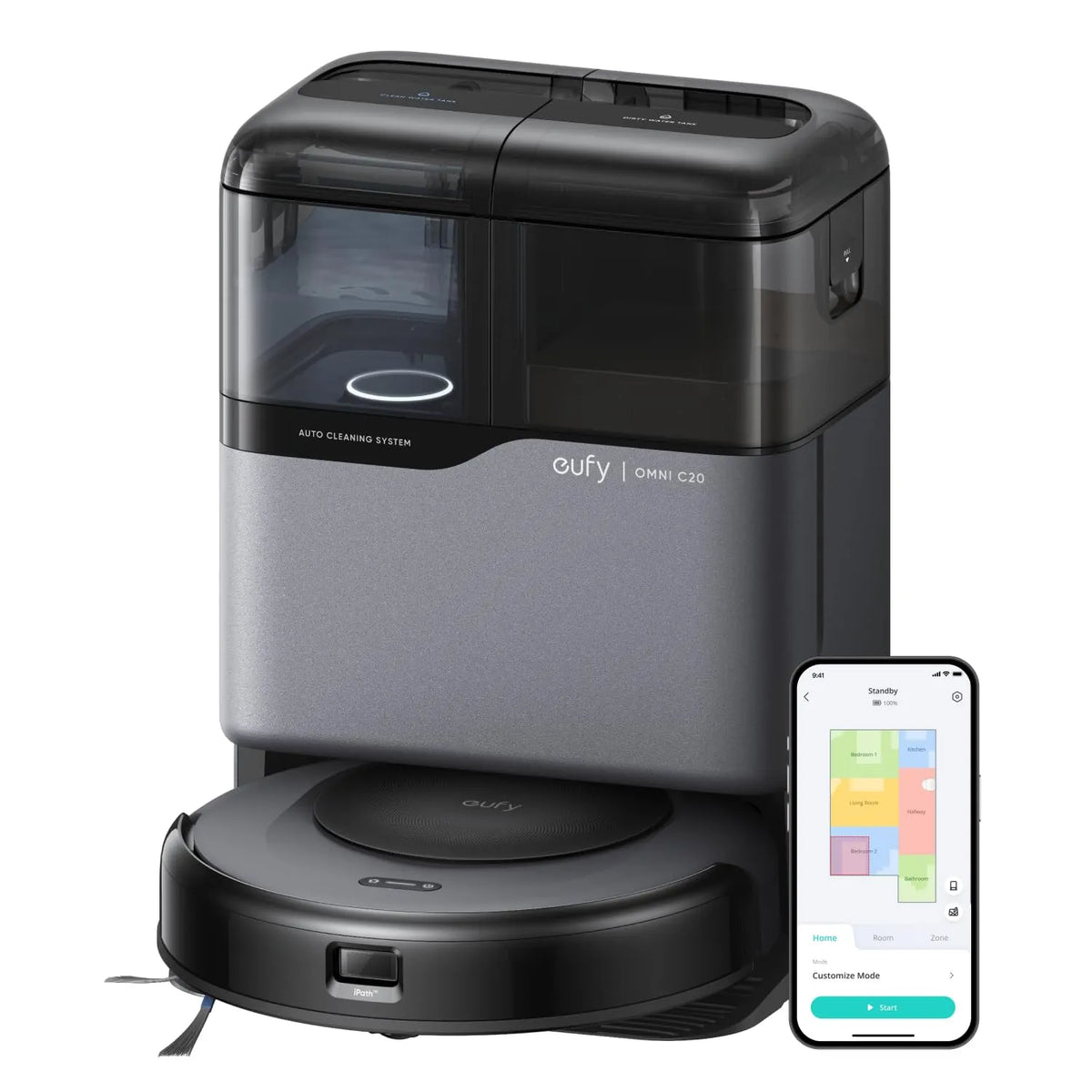 eufy Omni C20 Robot Vacuum & Mop 7000Pa All-in-One Station