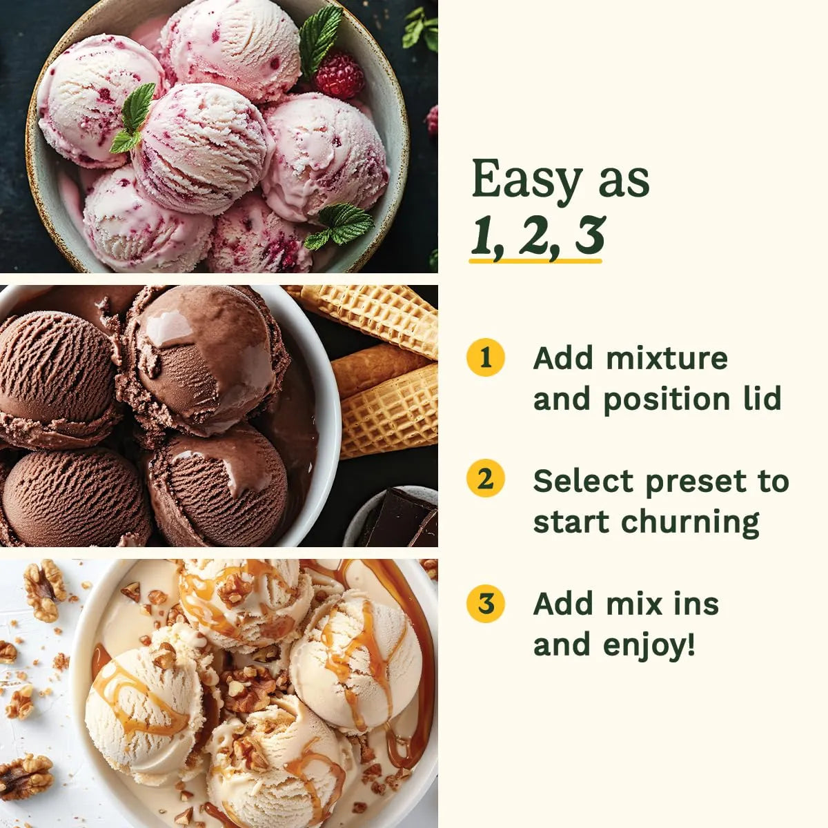 Cuisinart FreezeEase Self-Freezing Ice Cream & Gelato Maker
