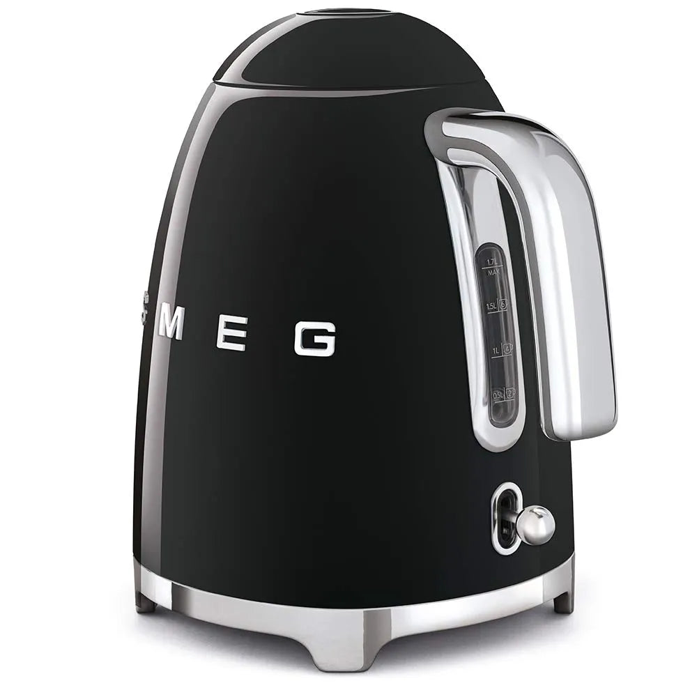Smeg Retro Style Electric Kettle 1.7L Black