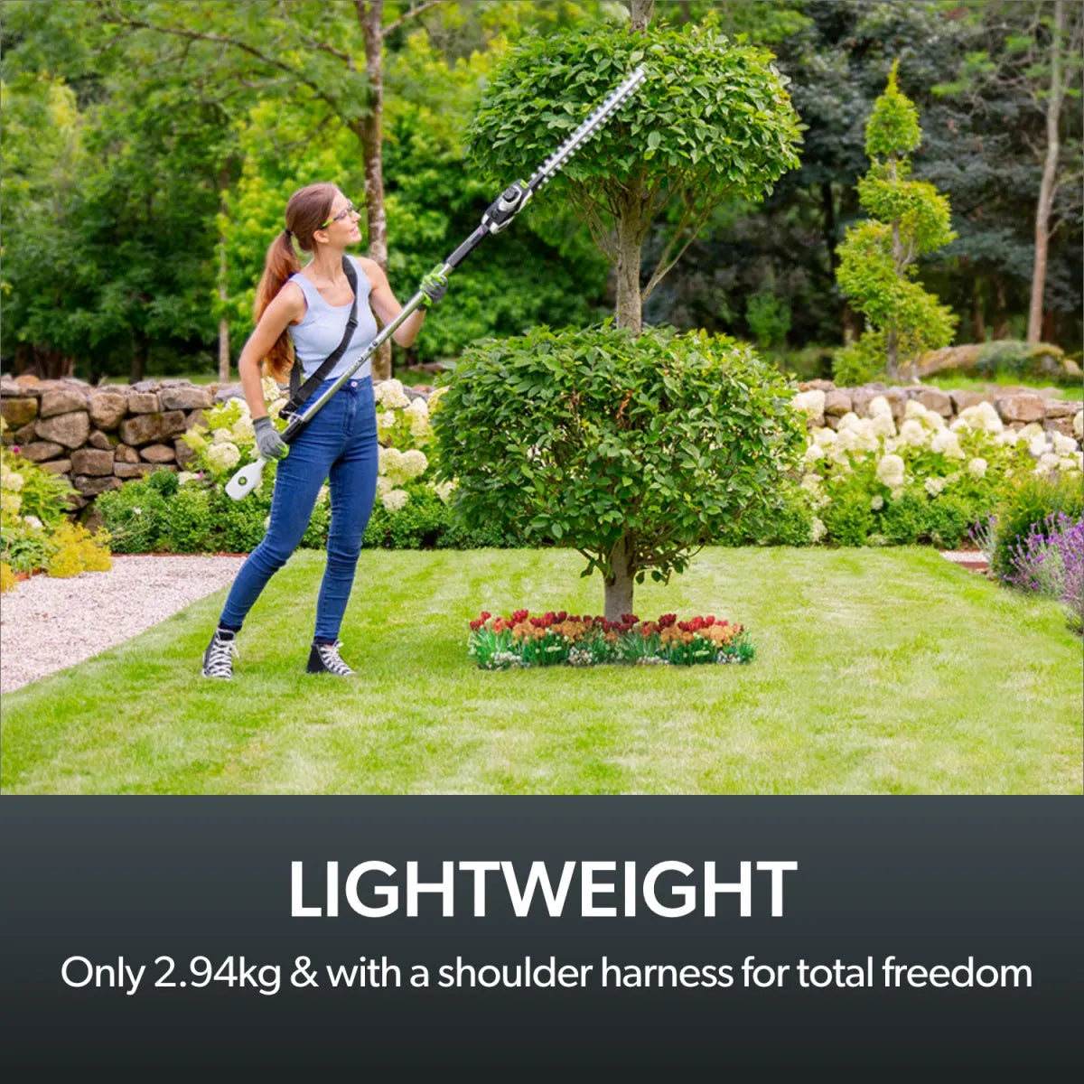 Gtech Long Reach Cordless Hedge Trimmer HT50