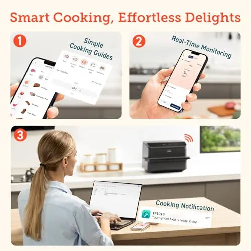 COSORI TwinFry Dual Air Fryer 10L Convertible 8-in-1