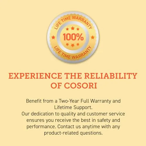 COSORI TwinFry Dual Air Fryer 10L Convertible 8-in-1