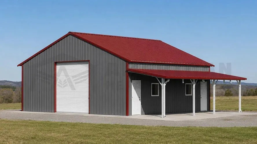 30x30x10 Metal Garage