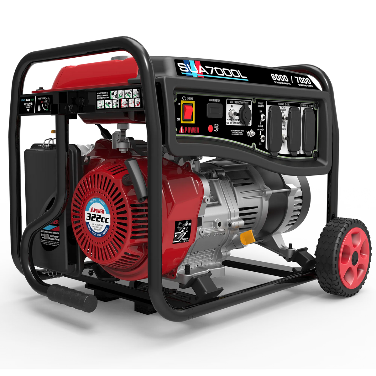 SUA7000L – 7000 Watt Portable Generator