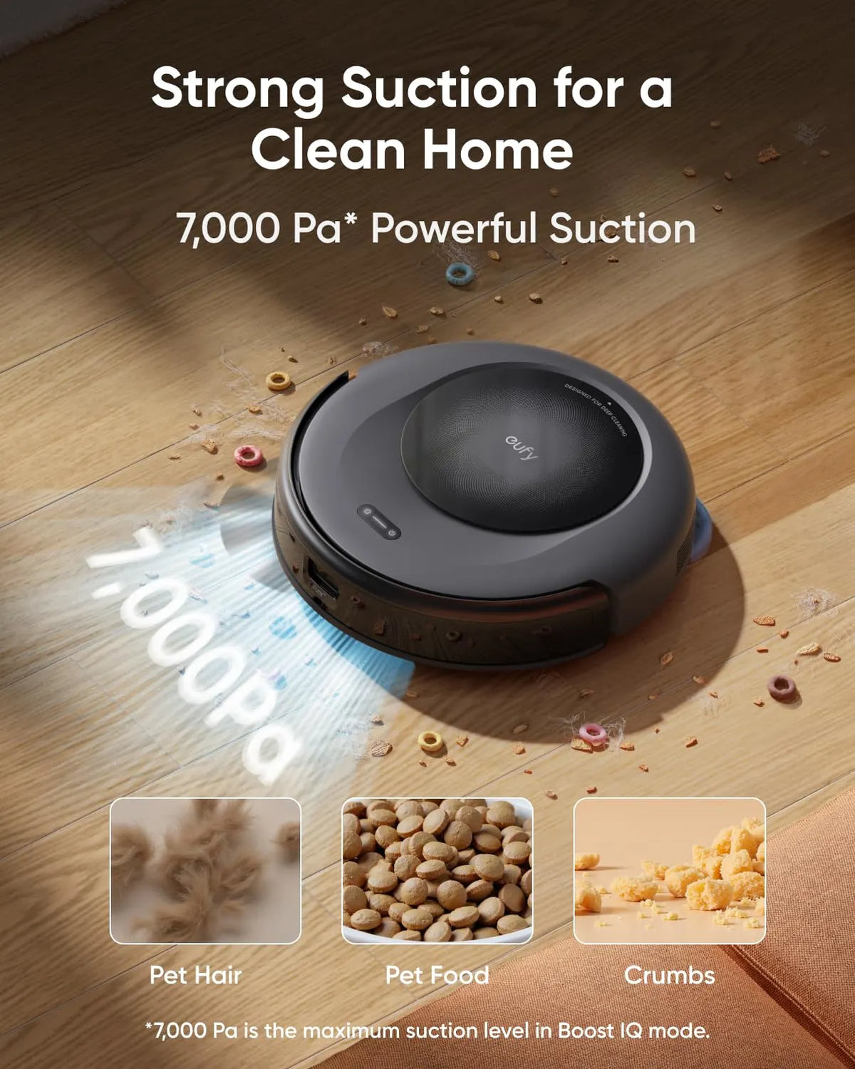 eufy Omni C20 Robot Vacuum & Mop 7000Pa All-in-One Station