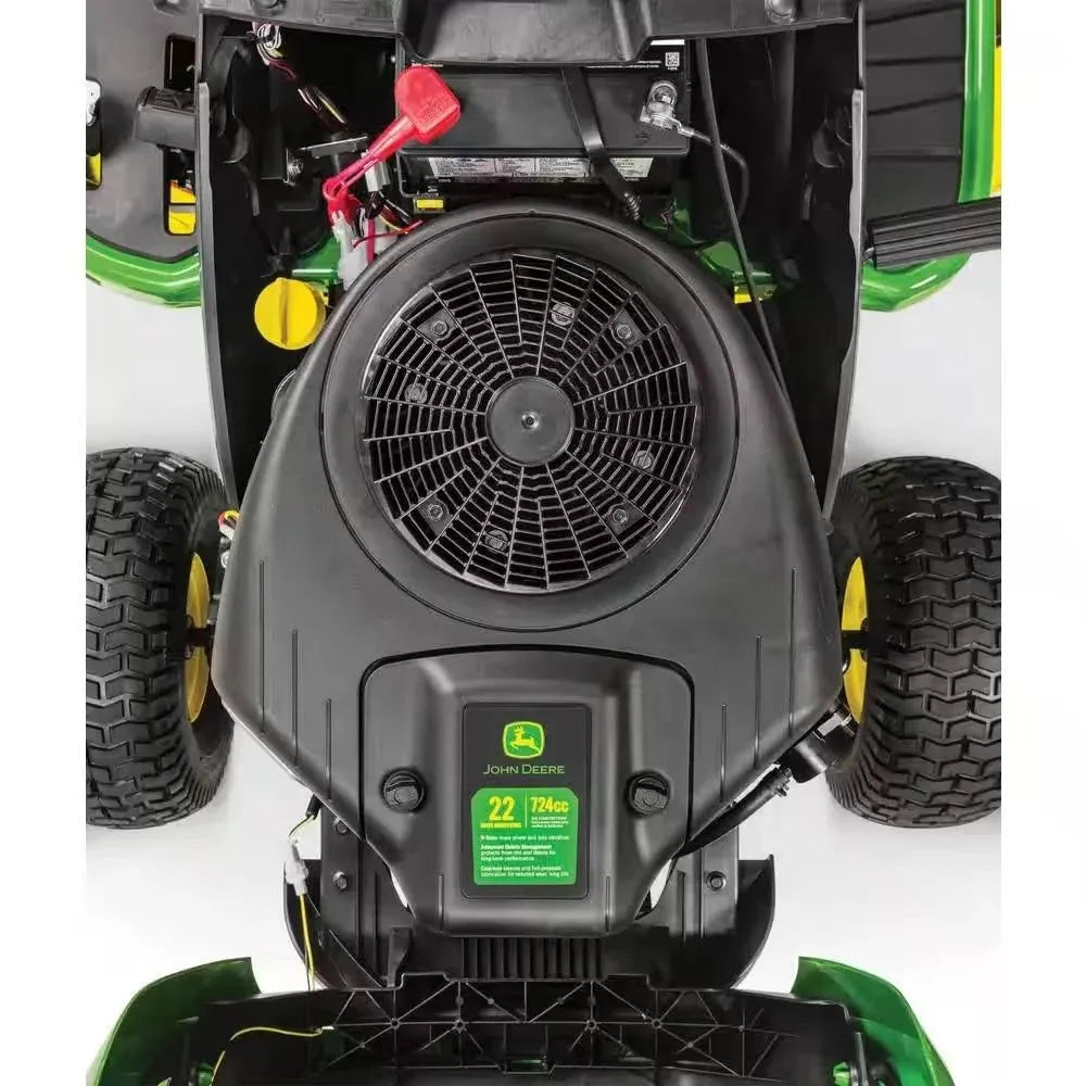 John Deere S100 42 in 17.5 HP GAS Hydrostatic Riding Lawn Tractor