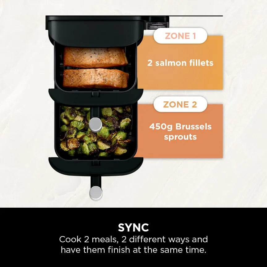 Ninja Double Stack Vertical Dual Air Fryer 4 Levels