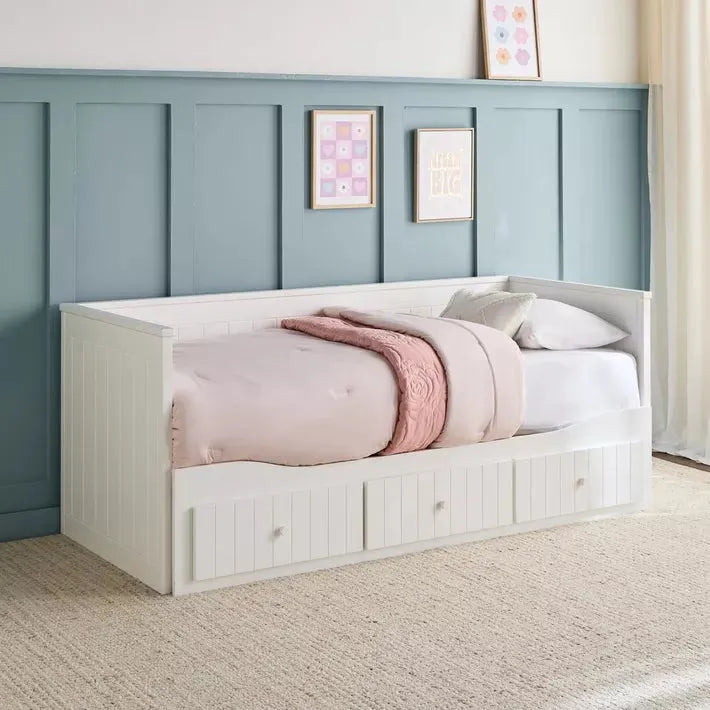Taylor Extendable Daybed with Mattress and Storage – 80-160×200 cm