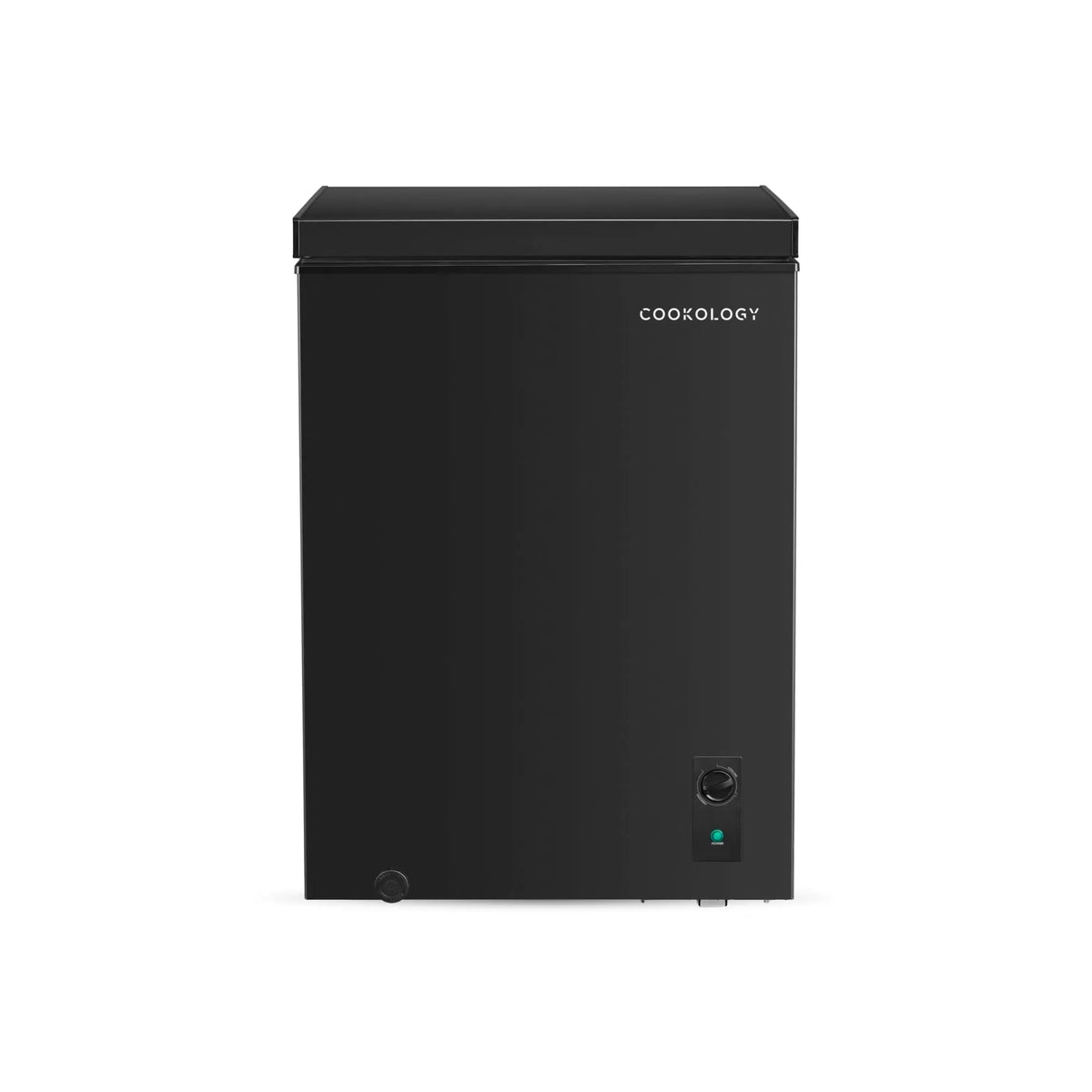 Cookology 142L Freestanding Chest Freezer, Black