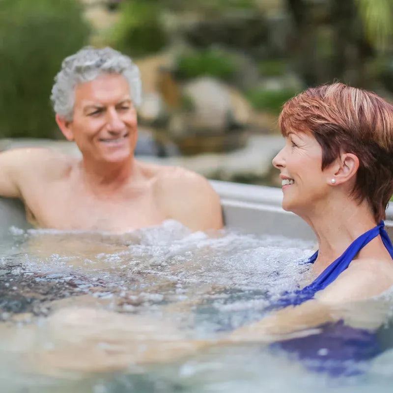 LS350DX 110 Volt 5-Person 28-Jet Rectangle Plug and Play Hot Tub with Ozonator