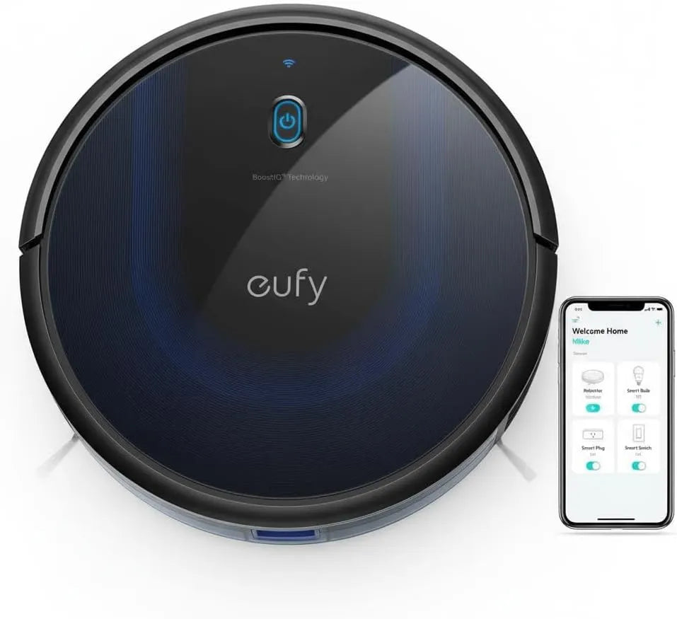 Eufy L60 Robot Vacuum with Self-Empty Station, 5000Pa Suction, Hair & Dust Removal