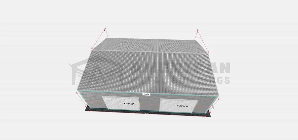 26x36x10 Side Entry Garage