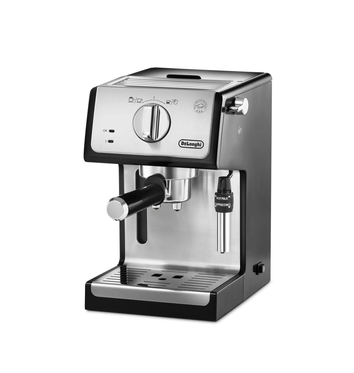 De'Longhi Traditional Barista Pump Espresso Machine Coffee & Cappuccino Maker Black
