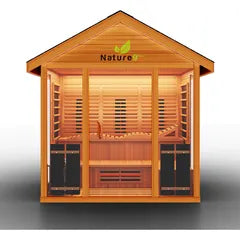Medical Breakthrough 6 Person Nature 9™ Plus Outdoor Sauna