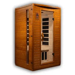 Dynamic Sauna Versailles 2-person Low EMF (Under 8MG) FAR Infrared Sauna (Canadian Hemlock)
