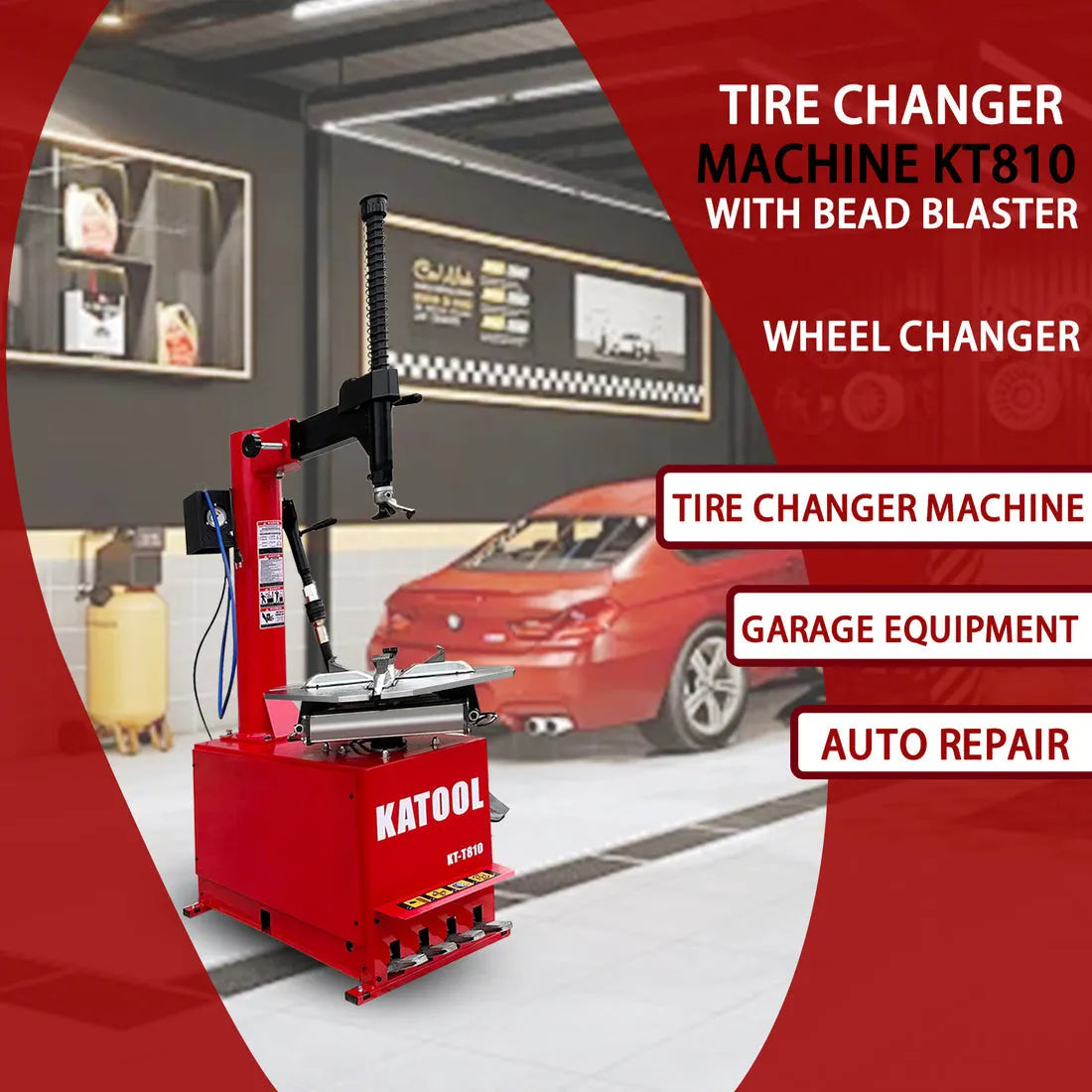 KT T810 Tire Changer Machine by kaTool