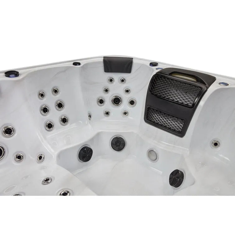 Victoria 6-person 60 Jet Hot Tub With Bluetooth In Grey