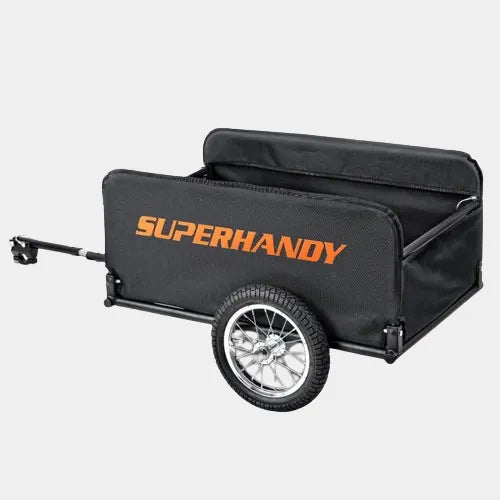 SuperHandy Lightweight Scooter Cargo Trailer GUT157 155 lbs Capacity