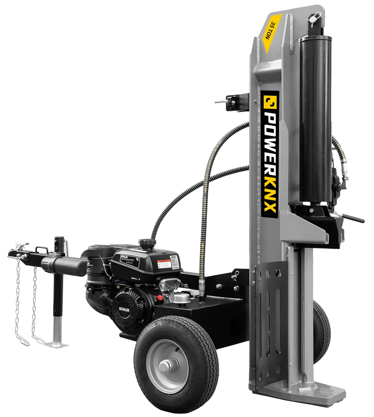 POWERKNX 35-Ton Vertical/Horizontal Gas Log Splitter (31-405)