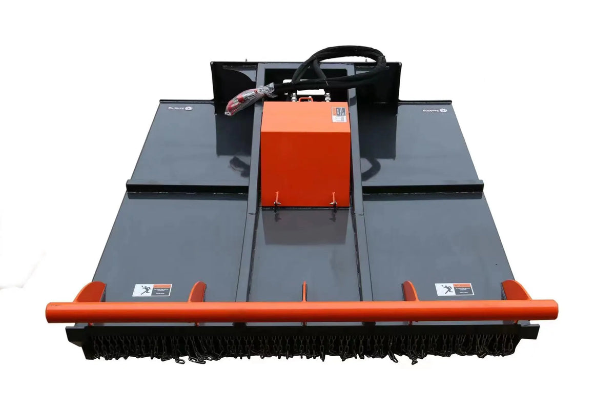 72″ Skid Steer Heavy Duty Rotary Brush Cutter Finishing Mower Skid Steer Attachment Hydraulic Mower