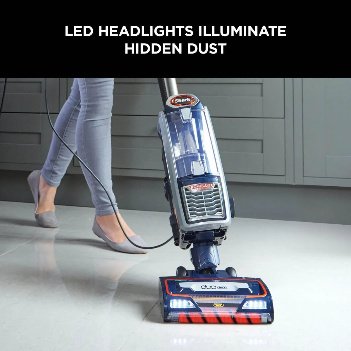 Shark Corded Upright Vacuum Cleaner 0.83L with Anti Hair Wrap Technology, DuoClean, Pet Model