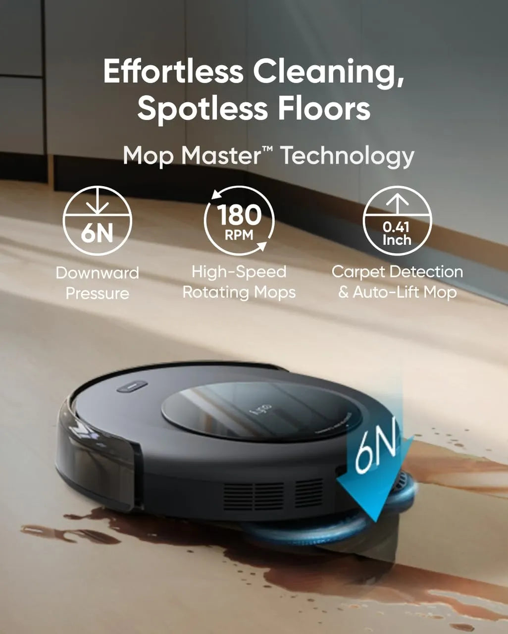 eufy Omni C20 Robot Vacuum & Mop 7000Pa All-in-One Station